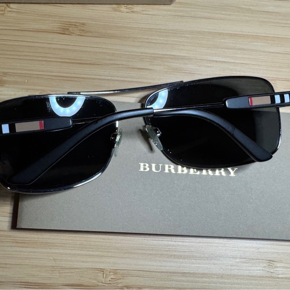 Burberry Black Sunglasses with Dark Lenses OBE3088 - Picture 5 of 5